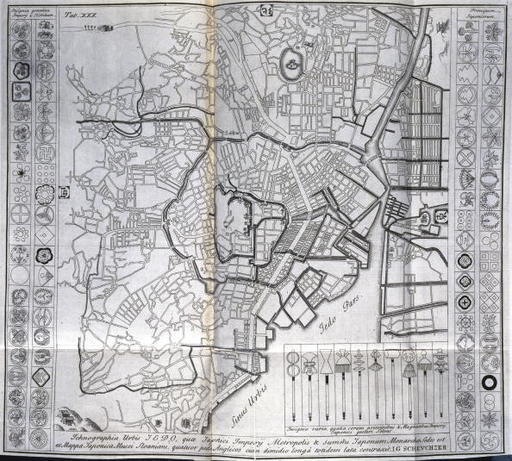 江戸の古地図のイメージ